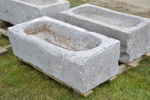 antieke arduinen, blauwsteen of hardstenen troggen, Tuin en Terras, Tuinwanddecoratie, Gebruikt