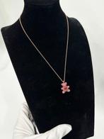 Swarovski - Beeld, Teddy series pink teddy bear necklace - 0