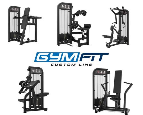 Gymfit Custom-Line Krachtset | 5 Apparaten | Complete set |, Sports & Fitness, Appareils de fitness, Envoi