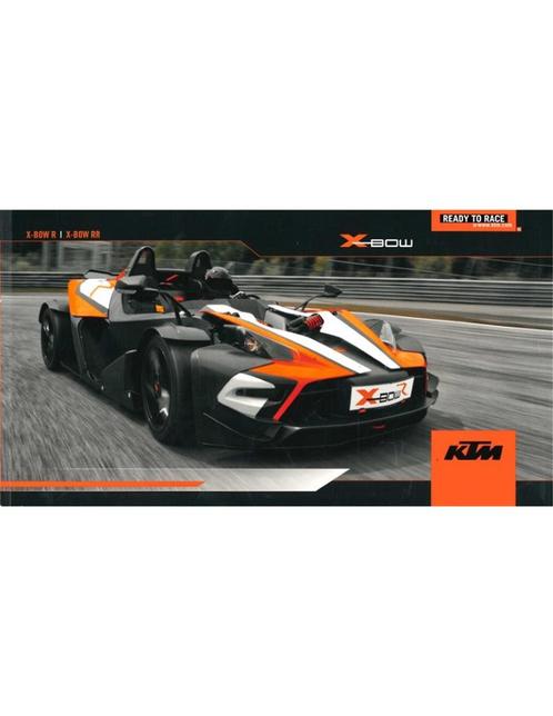 2013 KTM X-BOW R | RR BROCHURE DUITS, Boeken, Auto's | Folders en Tijdschriften, Ophalen of Verzenden