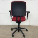 Ergo- bureaustoel, Drabert rood - zwart