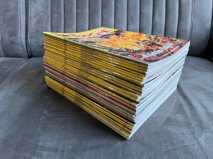 Trigië 1 t/m 35 (minus nr 34) - Bijna complete reeks SC - 34, Boeken, Stripverhalen