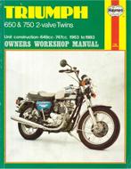 OWNERS WORKSHOP MANUAL, TRIUMPH 650 & 750 2-VALVE TWINS, Nieuw