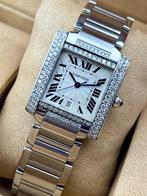 Cartier - Tank Francaise Automatic Daimond - - 2302 - Unisex, Handtassen en Accessoires, Horloges | Heren, Nieuw