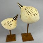 Ewa Budzowska - NO RESERVE- 2 BIRD- (decorated 24 carat, Antiek en Kunst