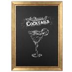 Krijtbord Tropez Goud 70x100cm, Huis en Inrichting, Woonaccessoires | Lijsten, Verzenden, Nieuw