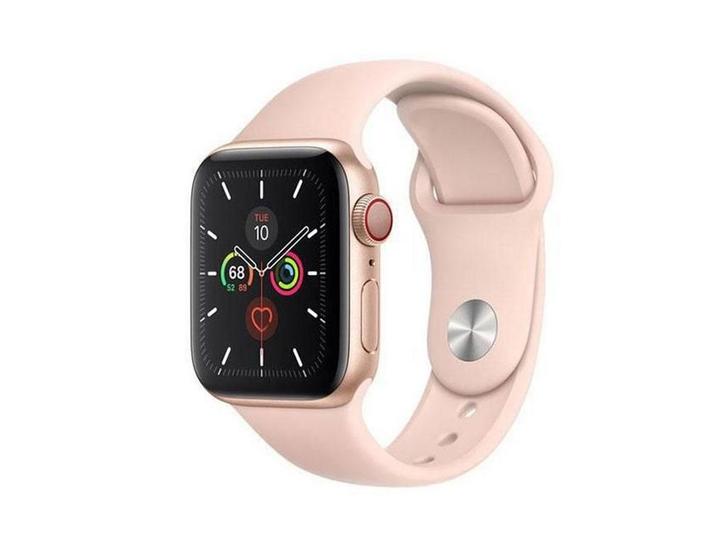 Refurbished Apple Watch Series 5 - Smartwatch - GPS - Goud, Handtassen en Accessoires, Smartwatches, Zo goed als nieuw, Verzenden
