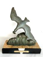 G. Limousin - sculptuur, Meeuw in vlucht over de golven - 29, Antiek en Kunst