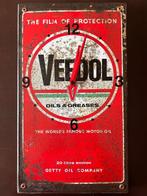 Wandklok - Veedol -   Aluminium - 1940-1950, Antiek en Kunst