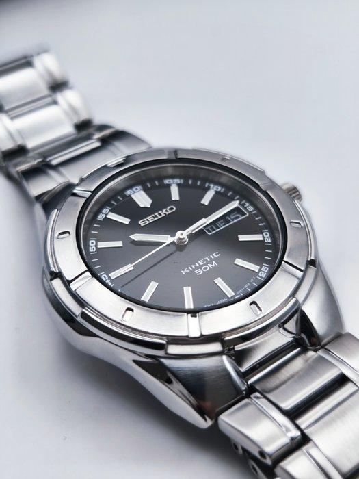 Seiko - Kinetic - Sans Prix de Réserve - 5M63-0AE0 - Homme -, Handtassen en Accessoires, Horloges | Antiek
