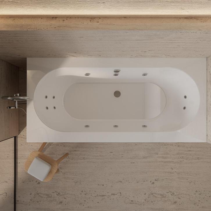 Whirlpool BWS Urby 170x75 cm Enkel systeem, Doe-het-zelf en Bouw, Sanitair, Bad, Nieuw, Ophalen of Verzenden