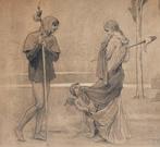 Vespasiano Bignami (1841–1929) - Scena allegorica, Antiquités & Art, Art | Peinture | Classique