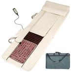 tectake Shiatsu massagematras met jadesteen warmtemat + afst, Verzenden, Nieuw