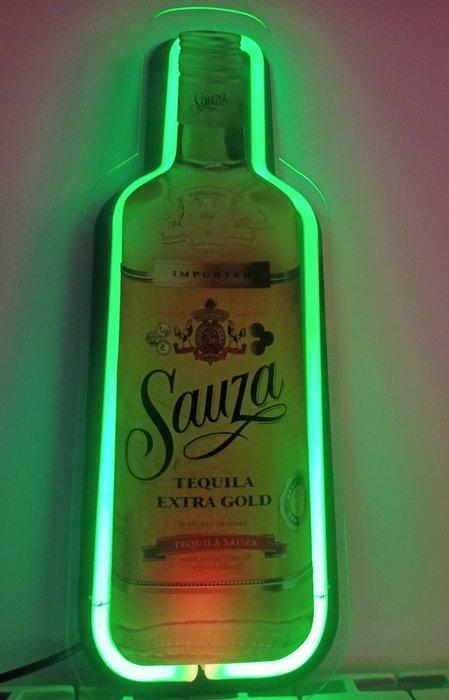 Tequila Sauza neón vintage - Neonlichtbord - Metaal, Plastic, Antiek en Kunst, Antiek | Wandborden en Tegels