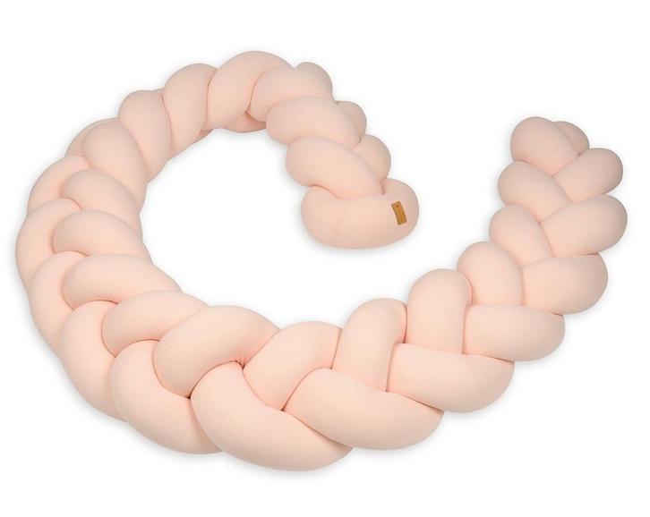 Geknoopt Kussen Bed 3,5m Perzik | Retour Deal (bedomranding), Kinderen en Baby's, Kinderkamer | Beddengoed, Jongetje of Meisje