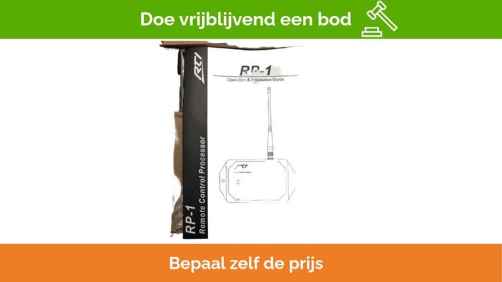 Bieden: Marine Radio Frequency Control Unit RTI RP-1 - Dura, Watersport en Boten, Navigatiemiddelen en Scheepselektronica, Ophalen of Verzenden