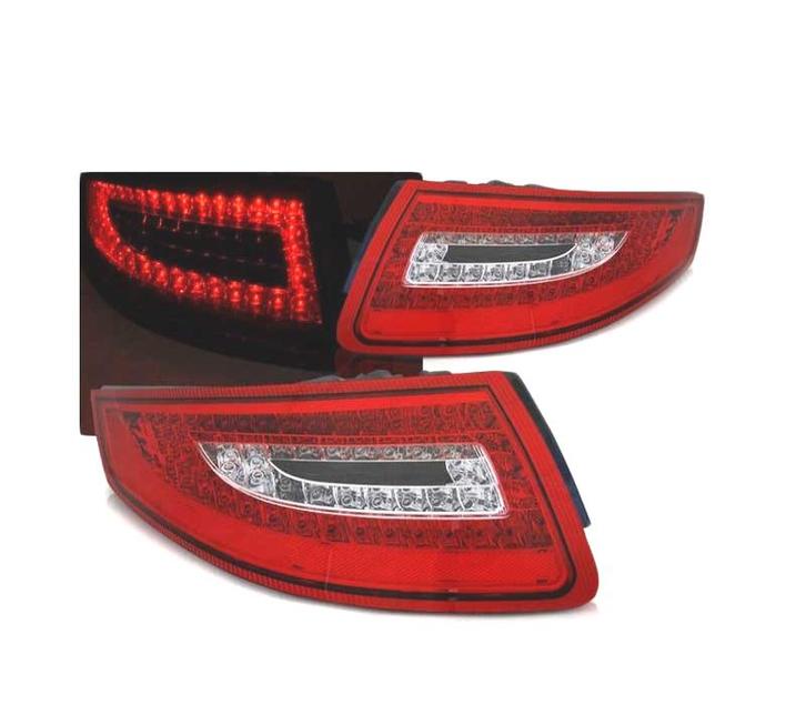 FEUX ARRIÈRE POUR PORSCHE 911 997 04-08 LED ROUGE CLAIR, Auto-onderdelen, Verlichting, Verzenden