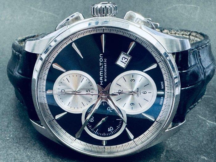 Hamilton - Jazzmaster Chronograph - H325960 - Heren -, Handtassen en Accessoires, Horloges | Heren