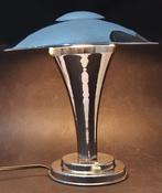 Bureaulamp - Champignon - Chroom, Antiek en Kunst