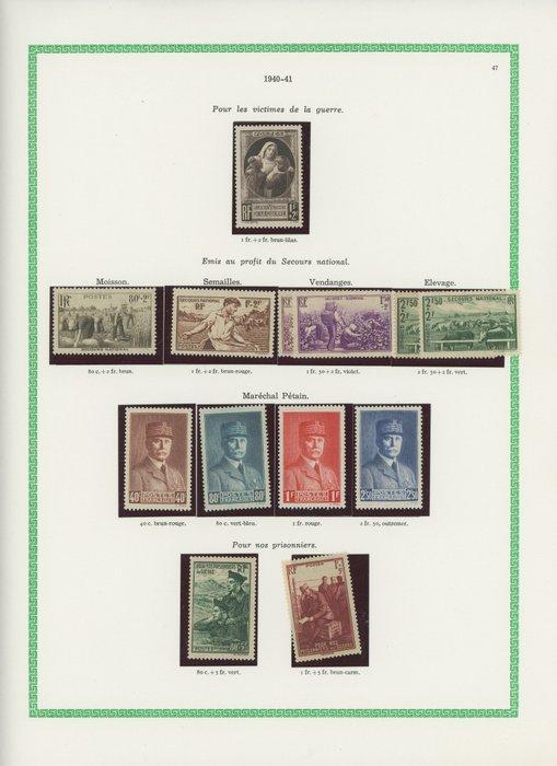 France 1940/1949 - Belle collection neuve**, années, Postzegels en Munten, Postzegels | Europa | Frankrijk