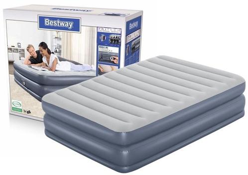 Bestway - luchtbed & pomp - 2 persoons - 203x152x51cm, Caravans en Kamperen, Luchtbedden, Nieuw, Ophalen of Verzenden