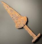 Scythisch IJzer Beroemde Akinakes- Klassieke oude dolk- Kort, Antiquités & Art