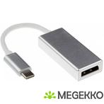 ACT USB type C naar DisplayPort female converter, Verzenden, Nieuw