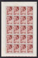 België 1941 - Vierde Orval - Monnikenreeks - in velletjes, Postzegels en Munten, Postzegels | Europa | België, Gestempeld