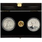 België, Finland, Frankrijk. 2002/2008 - Proof munten (3, Postzegels en Munten