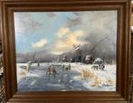 H Poeder - Hollands winterlandschap