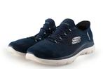 Skechers Instappers in maat 38 Blauw | 5% korting, Kleding | Dames, Schoenen, Skechers, Instappers, Zo goed als nieuw, Verzenden