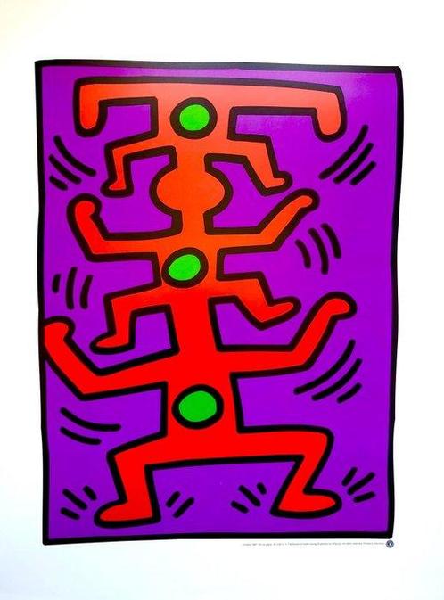 Keith Haring - Untitled - TeNeues licensed offset print, Antiek en Kunst, Kunst | Designobjecten