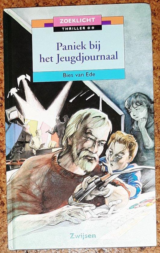 Paniek bij het Jeugdjournaal / Zoeklicht Thriller, Boeken, Kinderboeken | Jeugd | onder 10 jaar, Gelezen, Verzenden