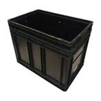 Stapelbak 600x400x480mm Stapelbaar Zwart PP Licht, Ophalen of Verzenden