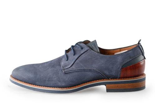Van Lier Nette schoenen in maat 41 Blauw | 5% extra korting, Kleding | Heren, Schoenen, Blauw, Zo goed als nieuw, Overige typen