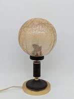 Sölken - Lamp - Kugellampen Paar - Glas, Messing, Antiek en Kunst