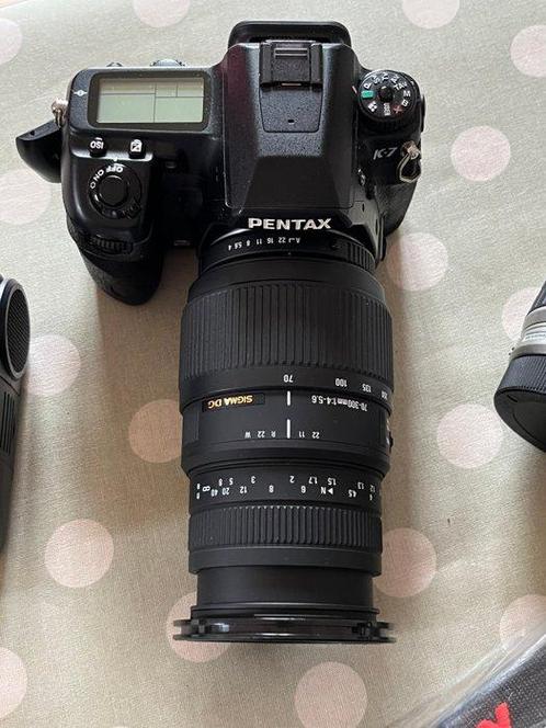 Sigma, Pentax K-7 Appareil photo numérique, Audio, Tv en Foto, Fotocamera's Digitaal