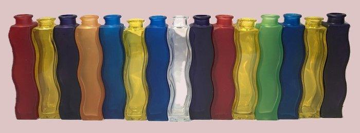 IKEA - Vaas (15) - Frosted Glass - Vintage vaasjes Skämt, Antiek en Kunst, Curiosa en Brocante