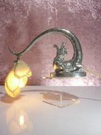 Art deco pianolampje - Lamp - Tin