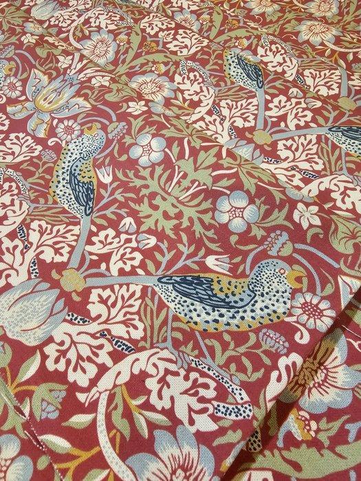 Art Deco stof William Morris Aardbeien Dief - Klassiek, Antiek en Kunst, Antiek | Tapijten, Tafelkleden en Textiel