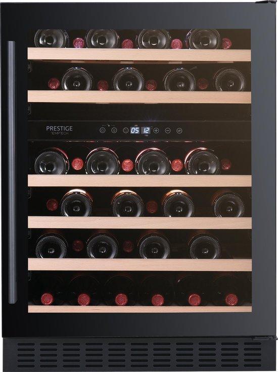 2dekans | Temptech PRESX60DB - wijnkoelkast - 46 flessen - 2, Huis en Inrichting, Woonaccessoires | Wijnrekken, Ophalen of Verzenden