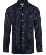 2dekans | McGregor Indigo Overhemd Heren Navy – Regular Fit, Kleding | Heren, Ophalen of Verzenden, Nieuw