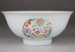 Chinese porcelain bowl Famille Rose - Mark - Cup - Porselein, Antiquités & Art