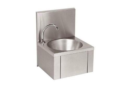 L-10159080000 LAVE-MAINS EN INOX AVEC CUVE RONDE, Articles professionnels, Horeca | Équipement de cuisine, Autres types, Envoi