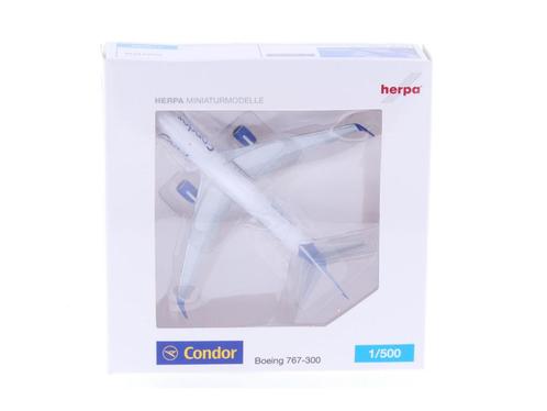 Schaal 1:500 Herpa 517744 Condor Boeing 767-300 met Wingl..., Hobby en Vrije tijd, Modelbouw | Vliegtuigen en Helikopters, Gebruikt