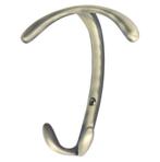 Kapstokhaak zamak dubbel brons antiek, Huis en Inrichting, Nieuw, Overige materialen