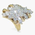 Zonder minimumprijs - Ring - 14 karaat HRD - VS kwaliteit,, Nieuw