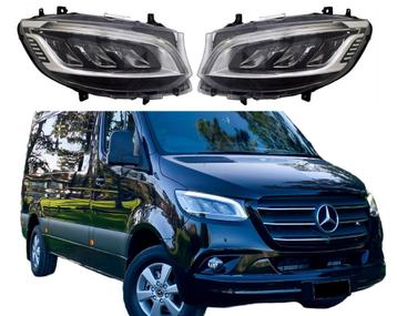 LED Koplampen | Mercedes-Benz | Sprinter 2018-2024, W907 | L, Verzenden