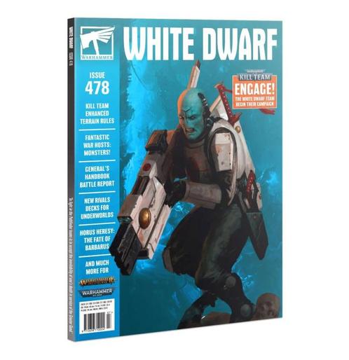 White Dwarf Issue 478 - July 2022 (Warhammer nieuw), Hobby en Vrije tijd, Wargaming, Ophalen of Verzenden