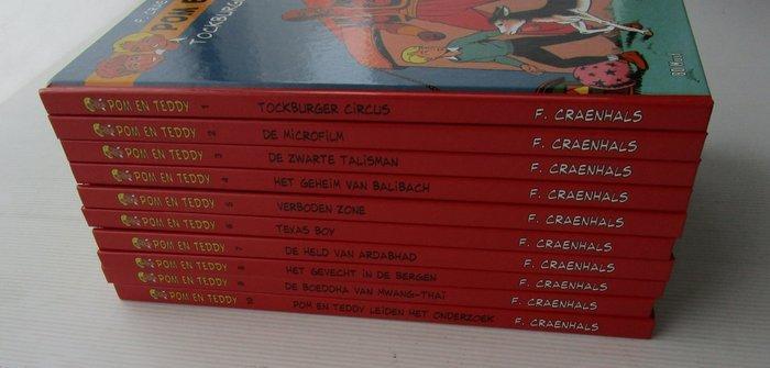 Pom en Teddy integraal - 1 t/m 10 - 10 Album - Eerste druk -, Boeken, Stripverhalen